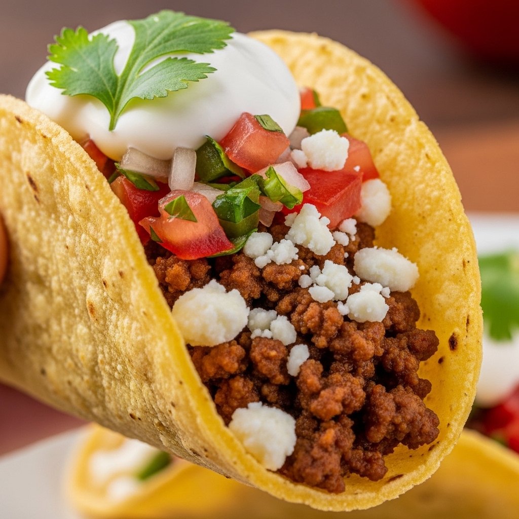 Classic Beef Taco Taco Ole Mission