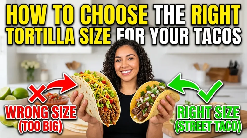 How to Choose the Right Tortilla Size for Your Tacos