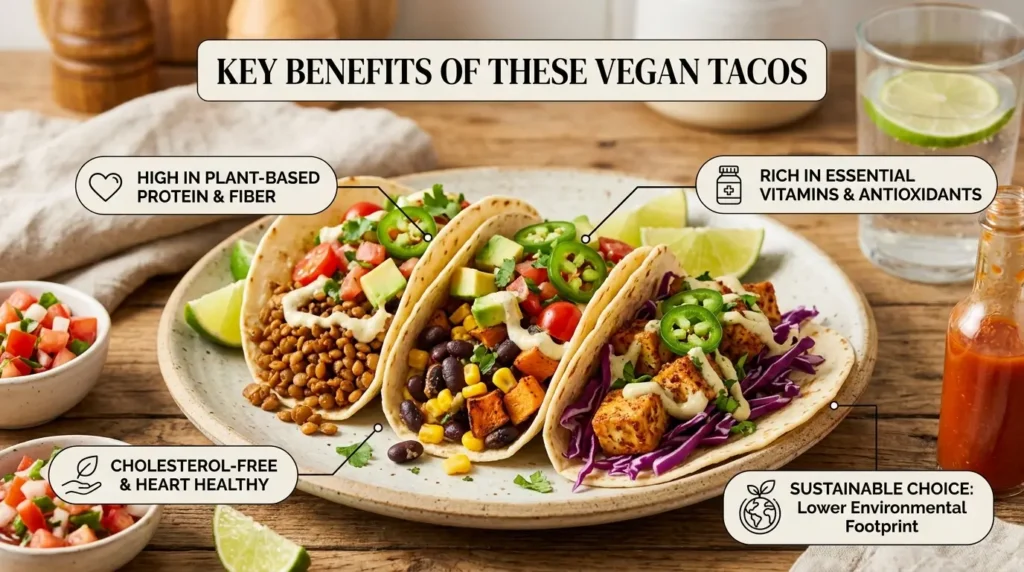 Benefits of These Vegan Tacos