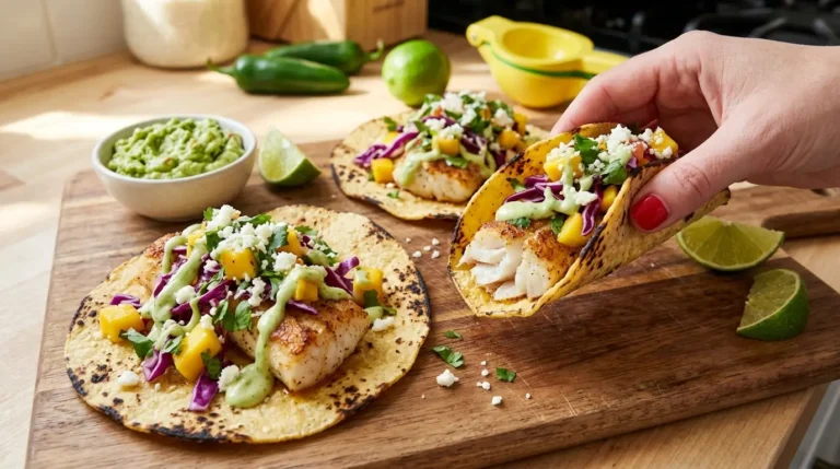 Best Cod Fish Tacos Recipe – Easy, Healthy & Flavor-Packed Fish Tacos