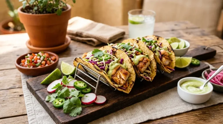 Best Fish Tacos Recipe – Easy, Healthy & Flavor-Packed Mexican Fish Tacos