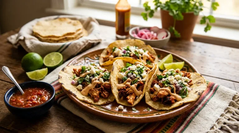 Best Mexican Chicken Tacos Recipe – Authentic, Crispy & Easy Homemade Mexican Tacos