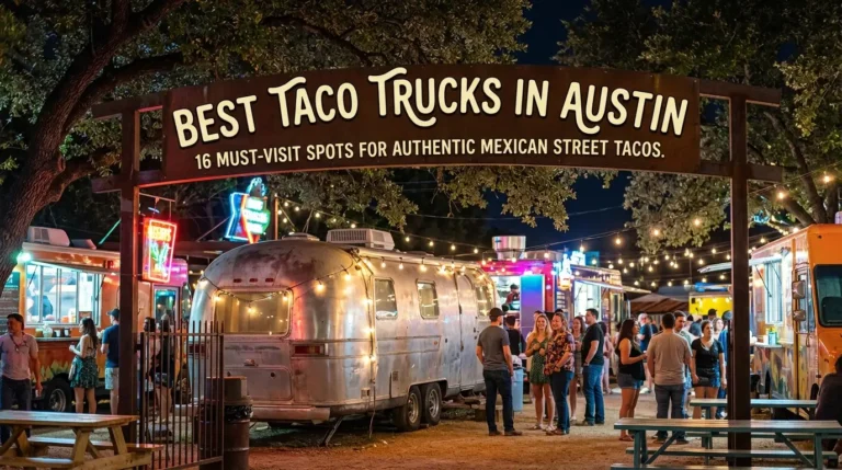 Best Taco Trucks in Austin – 16 Must-Visit Spots for Authentic Mexican Street Tacos