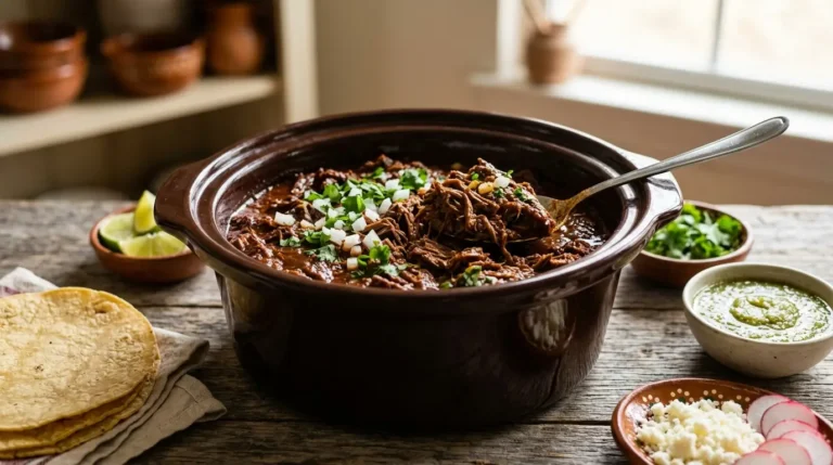 Braised Beef Barbacoa Recipe – Authentic, Juicy & Tender Slow Cooker Mexican Beef
