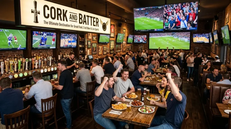 Cork and Batter – The Ultimate Destination for Great Food, Craft Beer & Live Sports