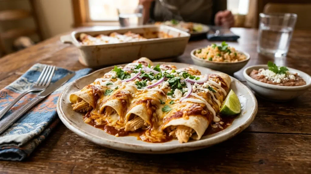 Enchiladas – Cheesy & Flavorful Comfort Food