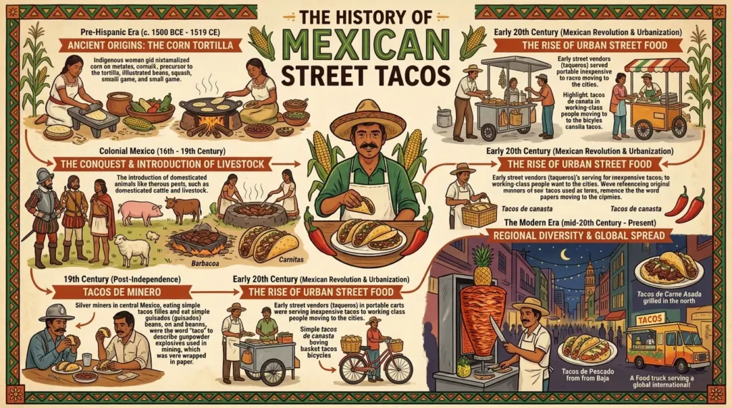 The History of Mexican Street Tacos