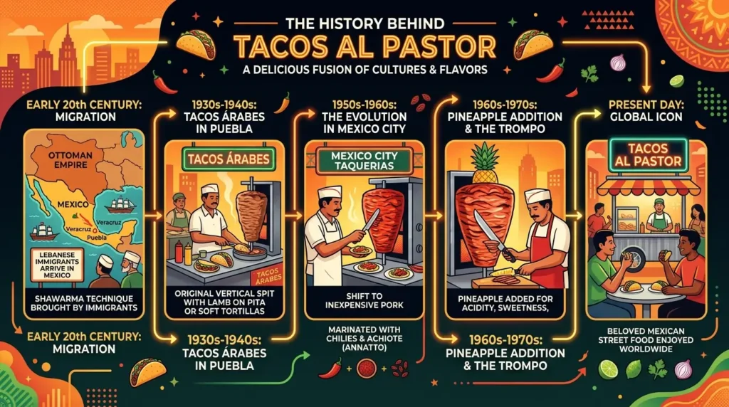 The History Behind Tacos Al Pastor