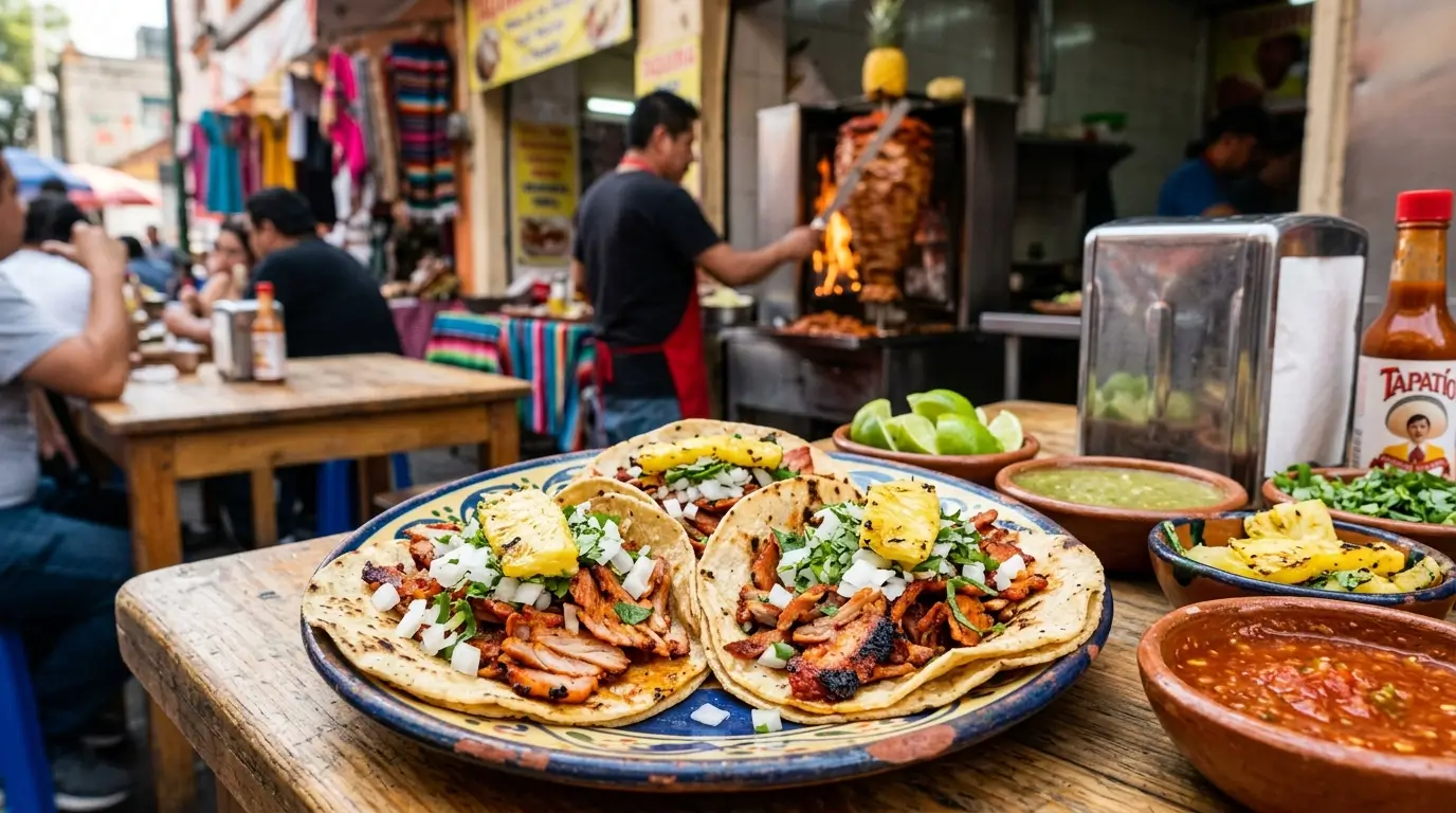 Homemade Tacos Al Pastor – Authentic Mexican Street-Style Recipe with Rich Chili Marinade & Pineapple Flavor