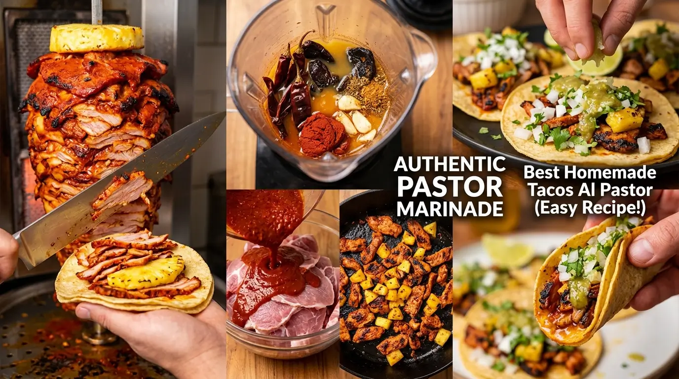 Best Homemade Tacos Al Pastor Recipe – Authentic Mexican Street Tacos Made Easy