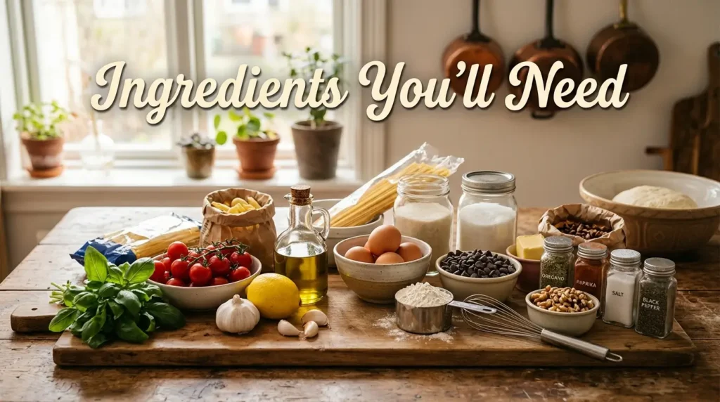 Ingredients You'll Need