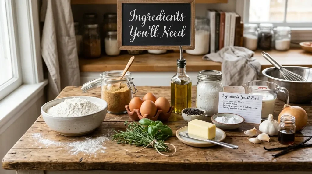 Ingredients You'll Need