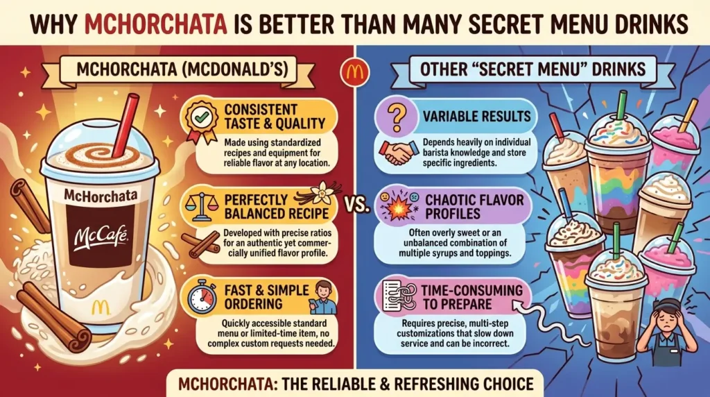 Why McHorchata Is Better Than Many Secret Menu Drinks