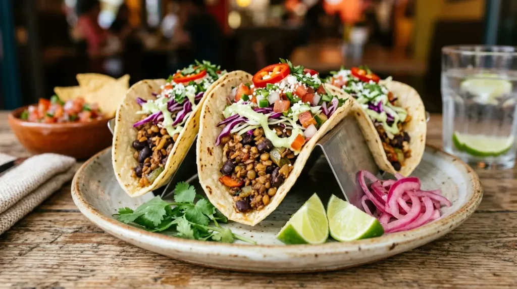 Protein-Packed Vegetarian Tacos