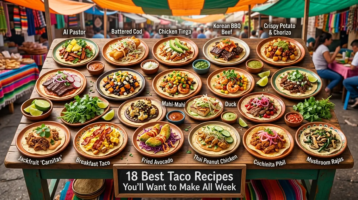 18 Best Taco Recipes You’ll Want to Make All Week