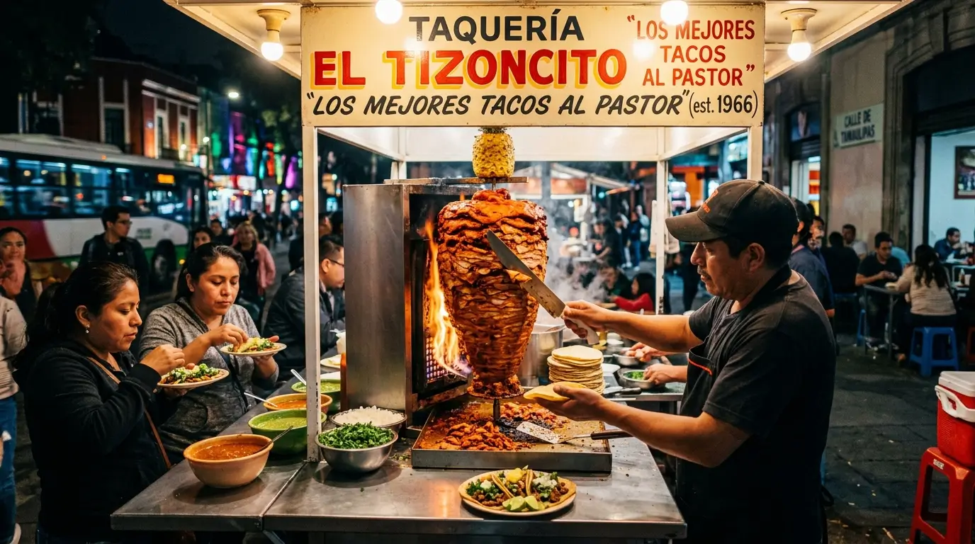 Best Tacos al Pastor in Mexico City (DF)