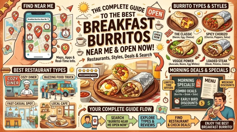 Breakfast Burrito Near Me Open Now – The Complete Guide to Finding the Best Breakfast Burritos, Restaurants & Morning Deals