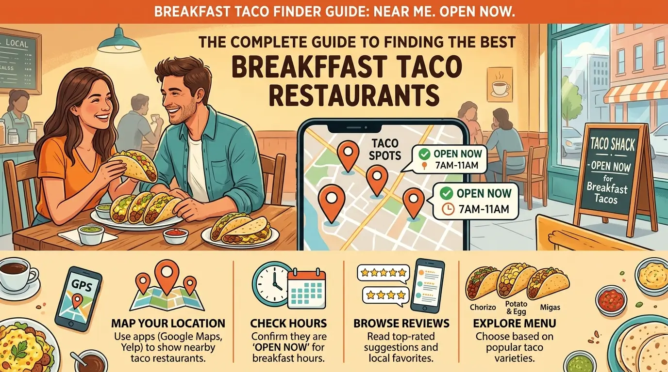 Breakfast Tacos Near Me Open Now – The Complete Guide to Finding the Best Breakfast Taco Restaurants