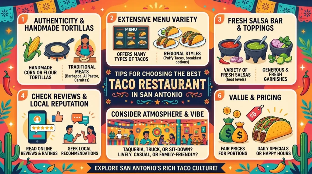 Tips for Choosing the Best Taco Restaurant in San Antonio