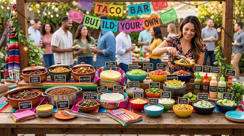Create a Custom Build-Your-Own Taco Bar