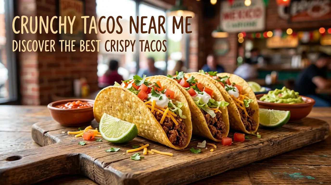 Crunchy Tacos Near Me – Discover the Best Crispy Mexican Tacos Nearby