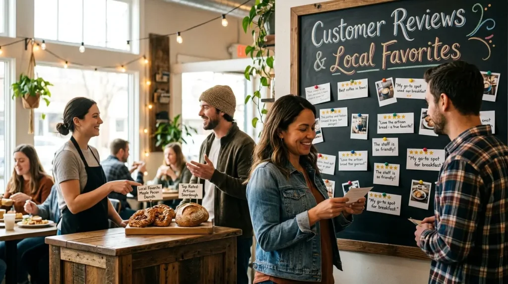 Customer Reviews and Local Favorites