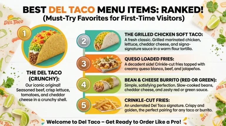 Best Del Taco Menu Items Ranked – Must-Try Favorites for Every First-Time Visitor