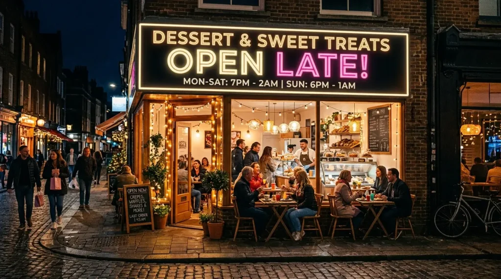 Dessert & Sweet Treats Open Late