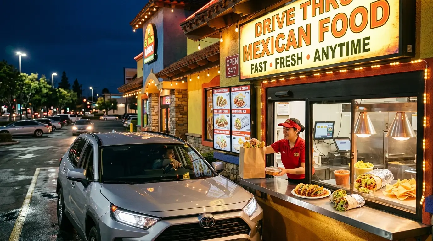 Drive Thru Mexican Food Near Me – Find the Best Fast, Fresh Mexican Meals Anytime