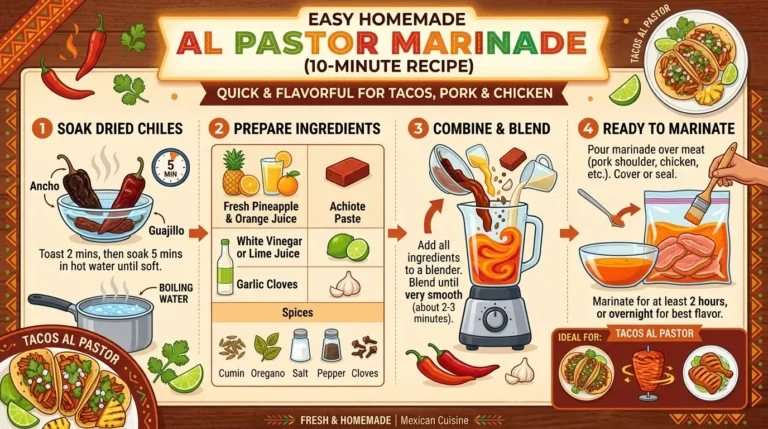 Easy Al Pastor Marinade (10-Minute Homemade Recipe)