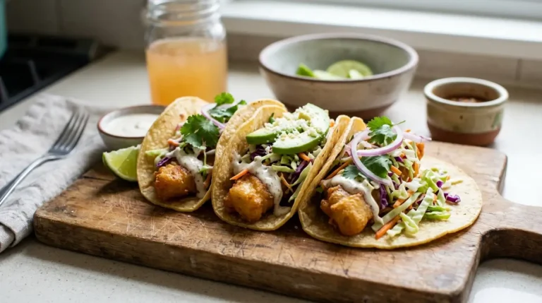 Easy Fish Tacos Recipe – Crispy, Fresh & Flavorful Homemade Fish Tacos