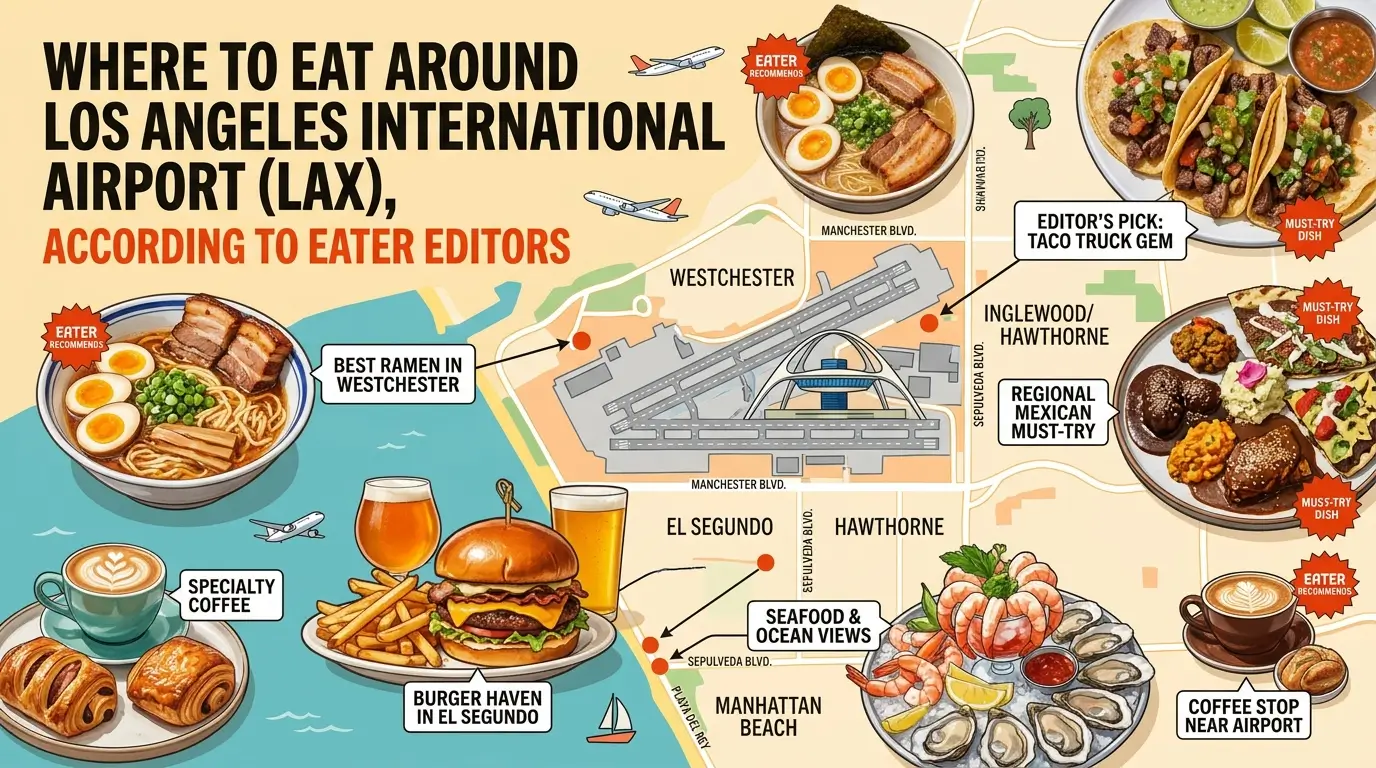 Where to Eat Around Los Angeles International Airport, According to Eater Editors