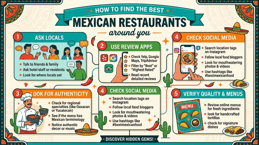 How to Find the Best Mexican Restaurants Around You