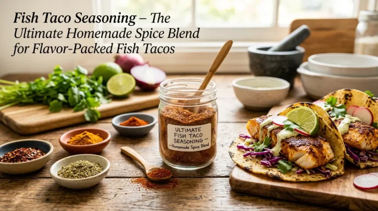 Fish Taco Seasoning – The Ultimate Homemade Spice Blend for Flavor-Packed Fish Tacos