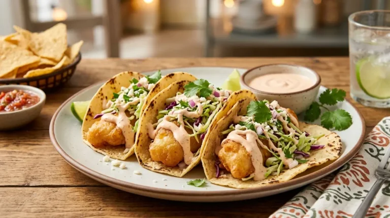 Fish Tacos Recipe with the Best Fish Taco Sauce