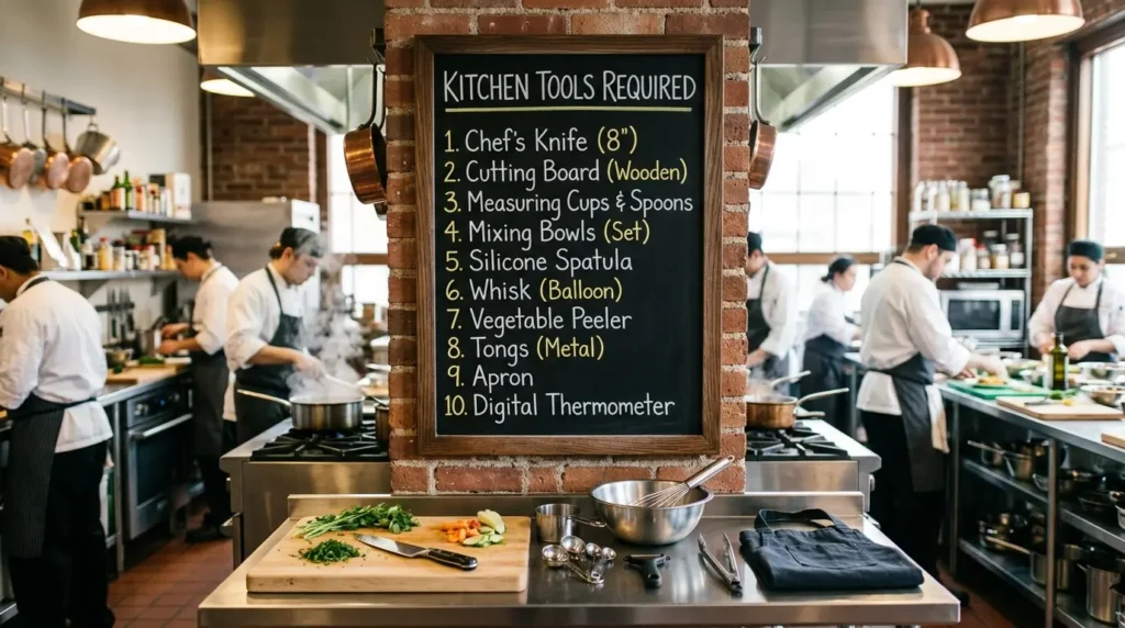 Kitchen Tools Required