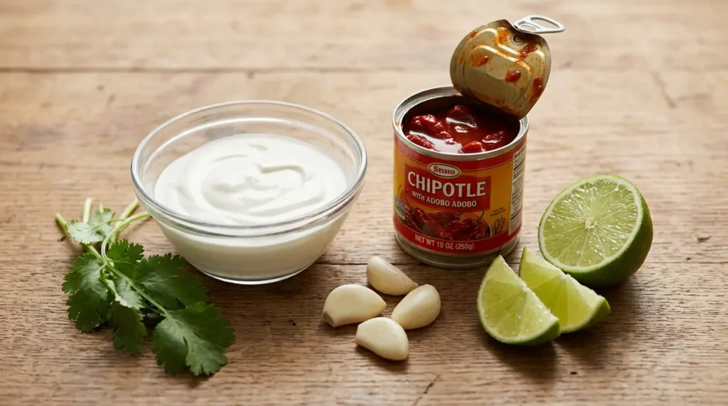 How to Make Creamy Chipotle Crema