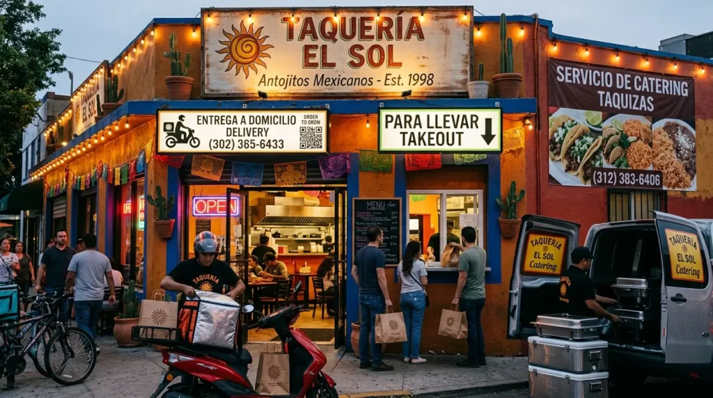 Mexican Taqueria Delivery, Takeout, and Catering Services