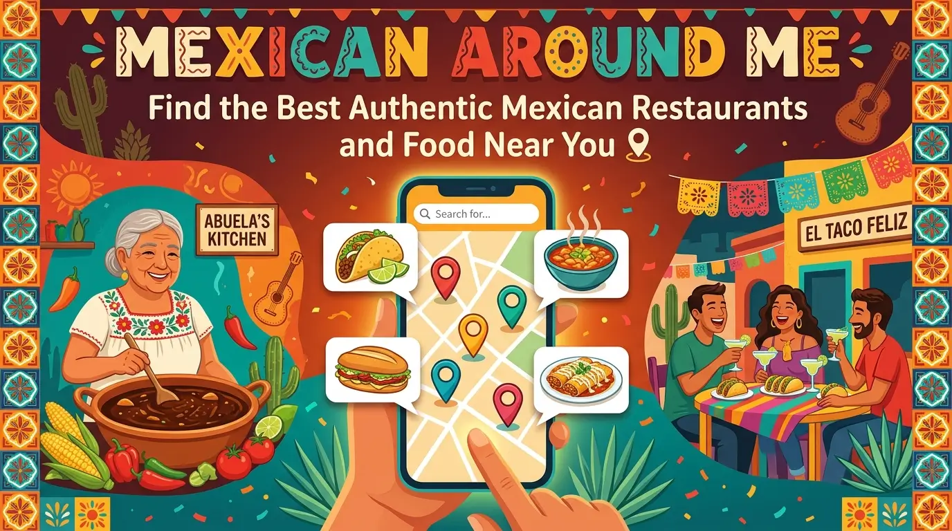 Mexican Around Me – Find the Best Authentic Mexican Restaurants and Food Near You