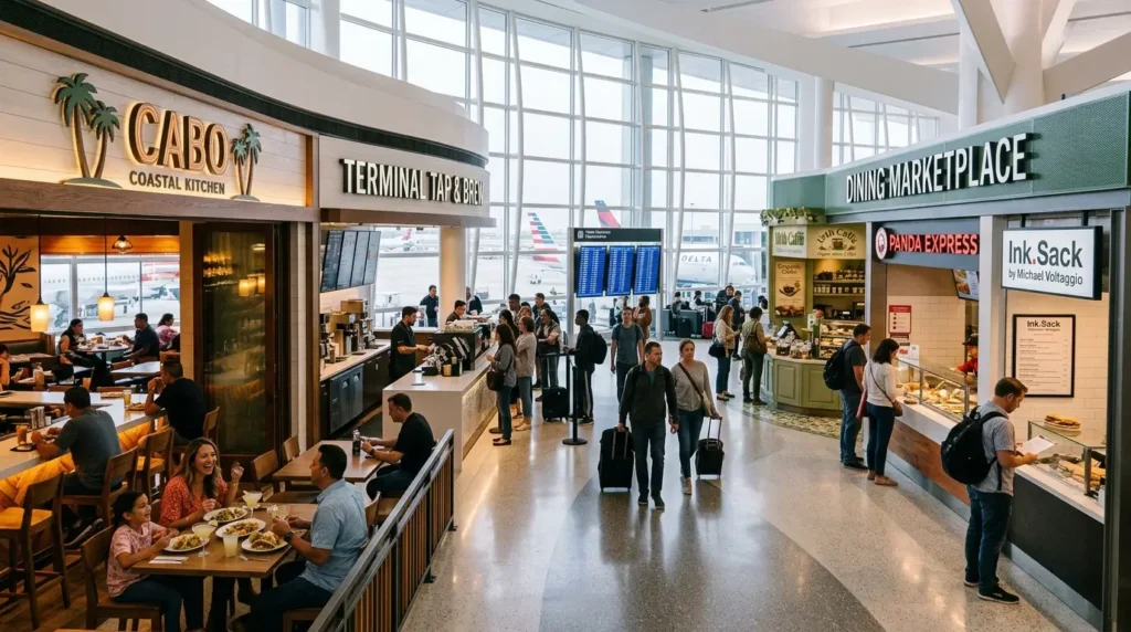 Restaurants, Cafés, and Dining at LAX