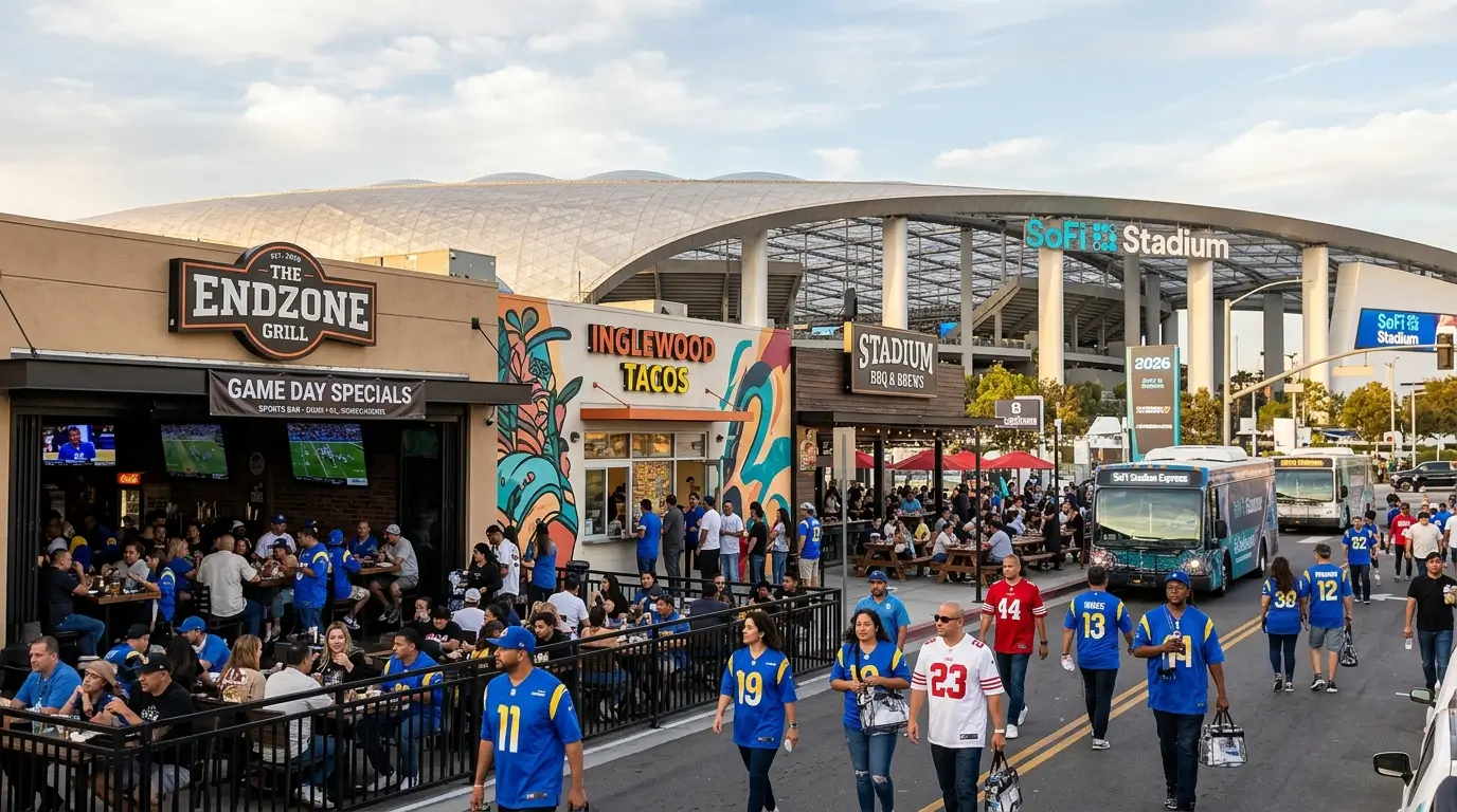 Restaurants Near SoFi Stadium – Best Places to Eat Before & After the Game