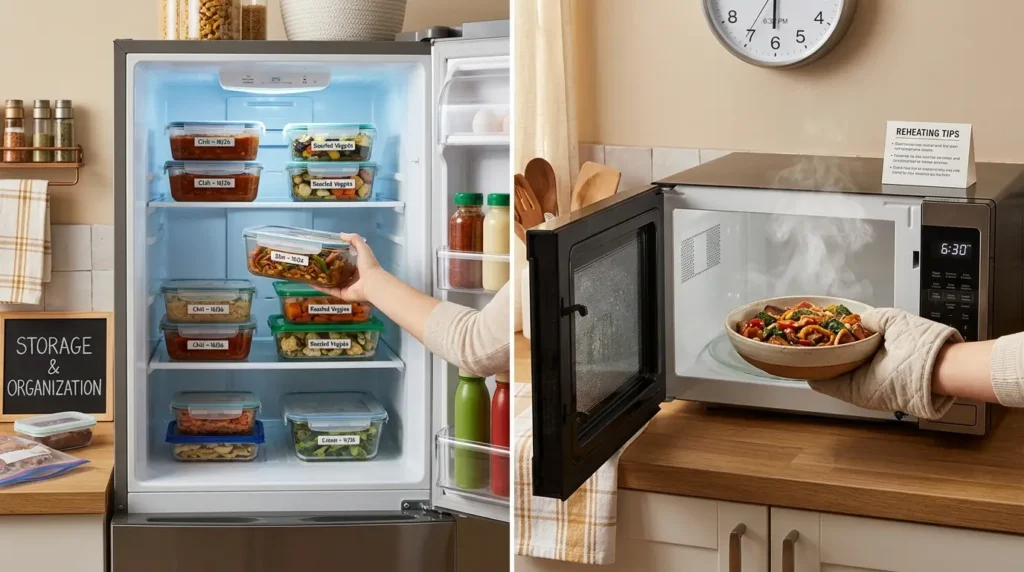 Storage & Reheating