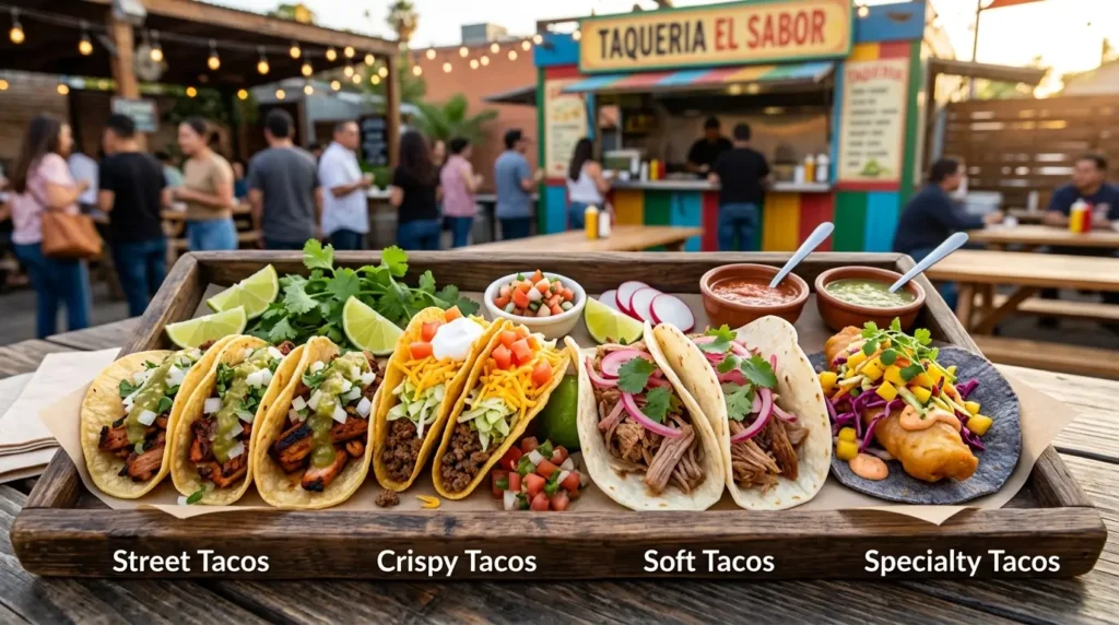 Street Tacos, Crispy Tacos, Soft Tacos & Specialty Tacos