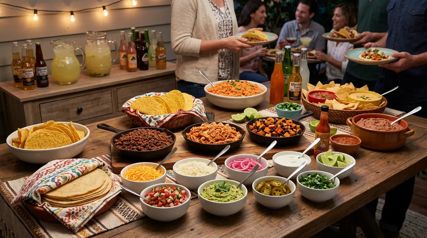Taco Night Ideas – The Ultimate Guide to Fun Taco Night Recipes, Party Menus & Taco Bar Ideas