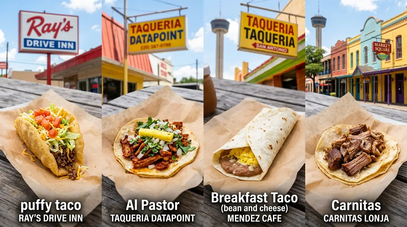 Best Taco Spots in San Antonio: 23 Must-Try Taquerias for Authentic Tex-Mex & Mexican Tacos