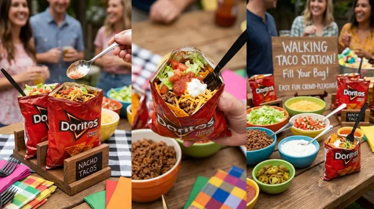 Walking Taco Dorito Bags Recipe – Easy, Fun & Crowd-Pleasing Taco in a Bag