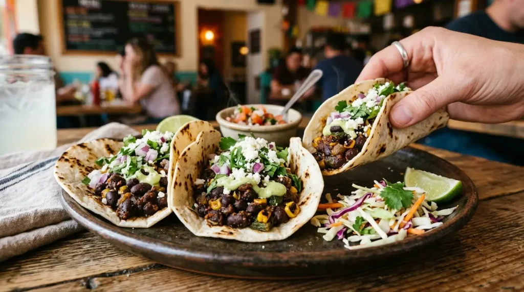  Smoky Black Bean Tacos
