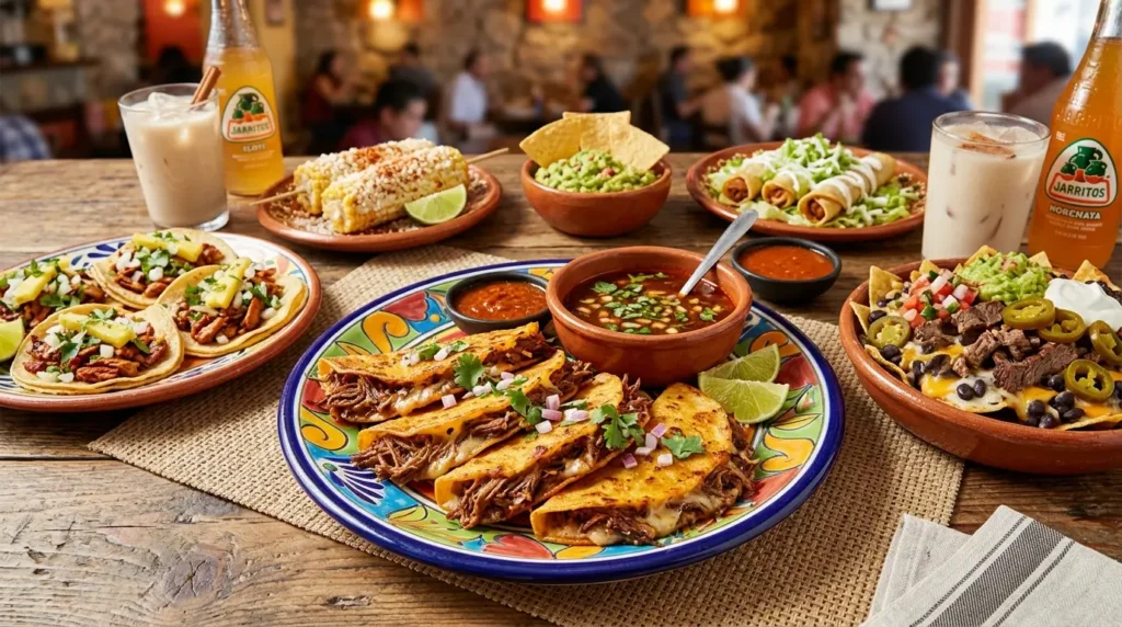 Birria Quesadillas and Other Dishes