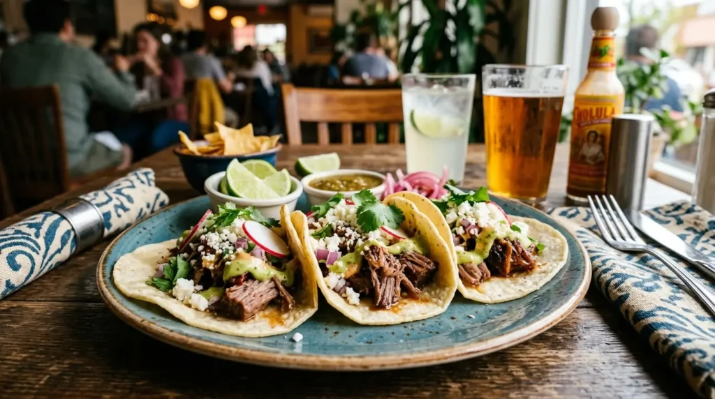Brisket Tacos for Lunch or Dinner
