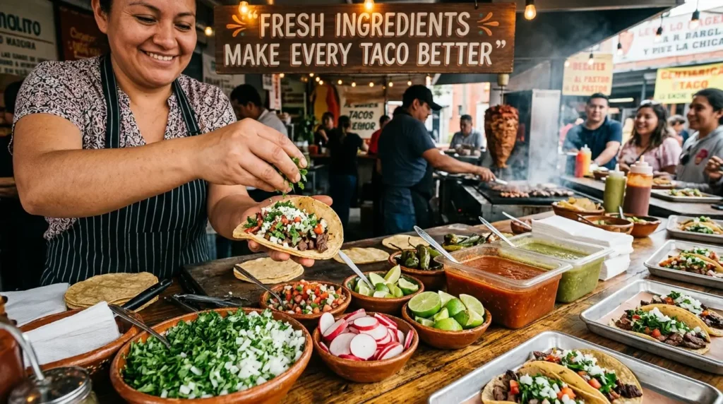 Fresh Ingredients Make Every Taco Better